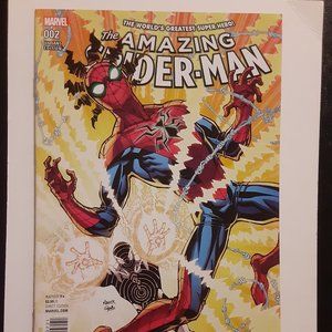 AMAZING SPIDERMAN #2 CIVIL WAR 2 WRITTEN BY CHRISTOS N. GAGE COVER BY TODD NAUCK